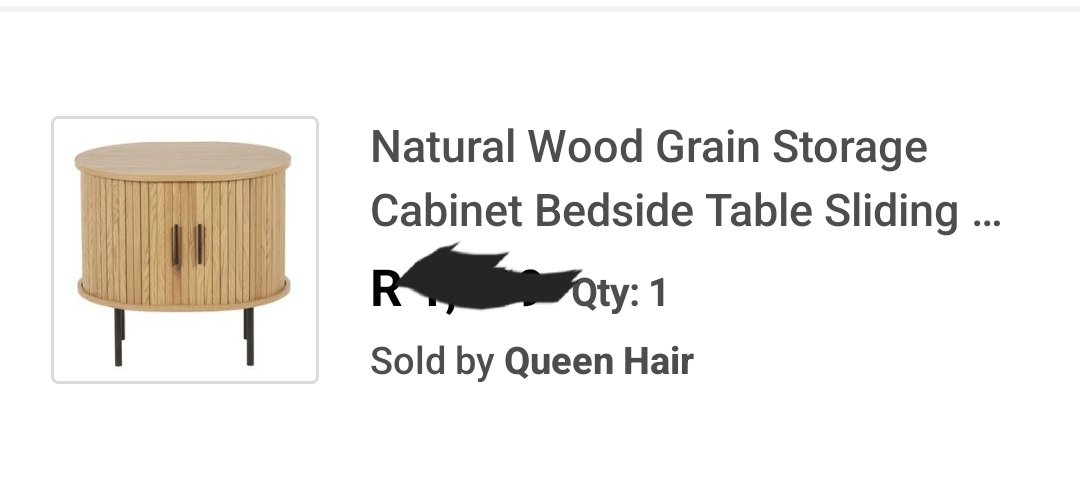 AfricanSoul19's tweet photo. @TAKEALOT, please explain why you can't take this very flimsy cabinet. I was told this morning it had to be boxed. Please explain! https://t.co/VQcakZQL46