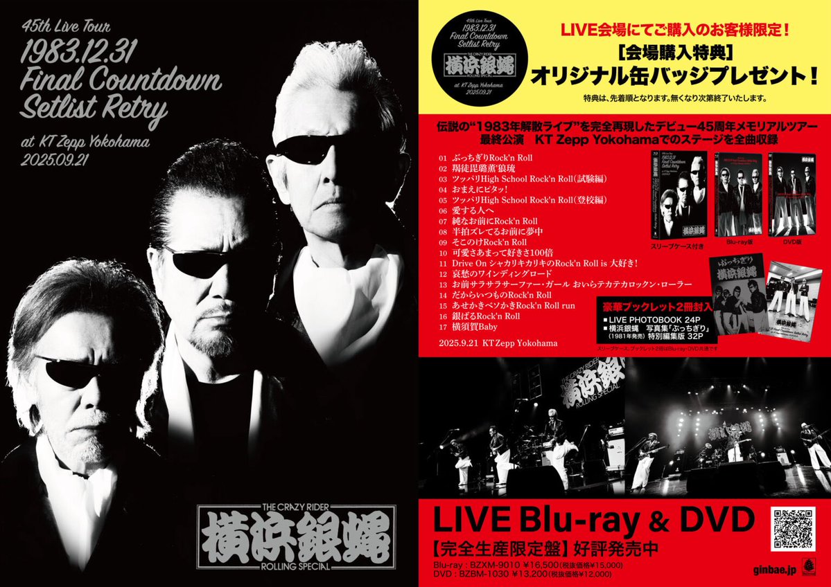 T.C.R.横浜銀蝿R.S. (@TCRginbaeRS) / Posts / X