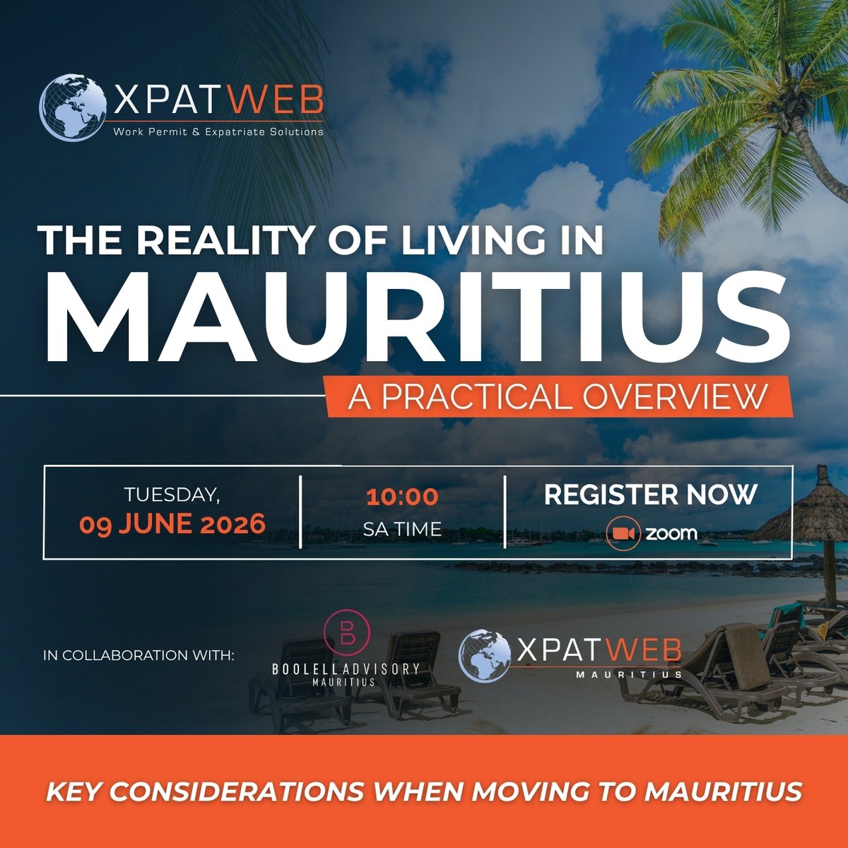 xpatweb's tweet photo. Relocating to Mauritius involves more than selecting the right permit. 

Keri Culver and Aditi Boolell will explore key relocation considerations to help you understand how the immigration process fits into your move.

Register now: https://t.co/hiJRx7j4DW
 
#Xpatweb #Mauritius https://t.co/KWDYBpAtX1