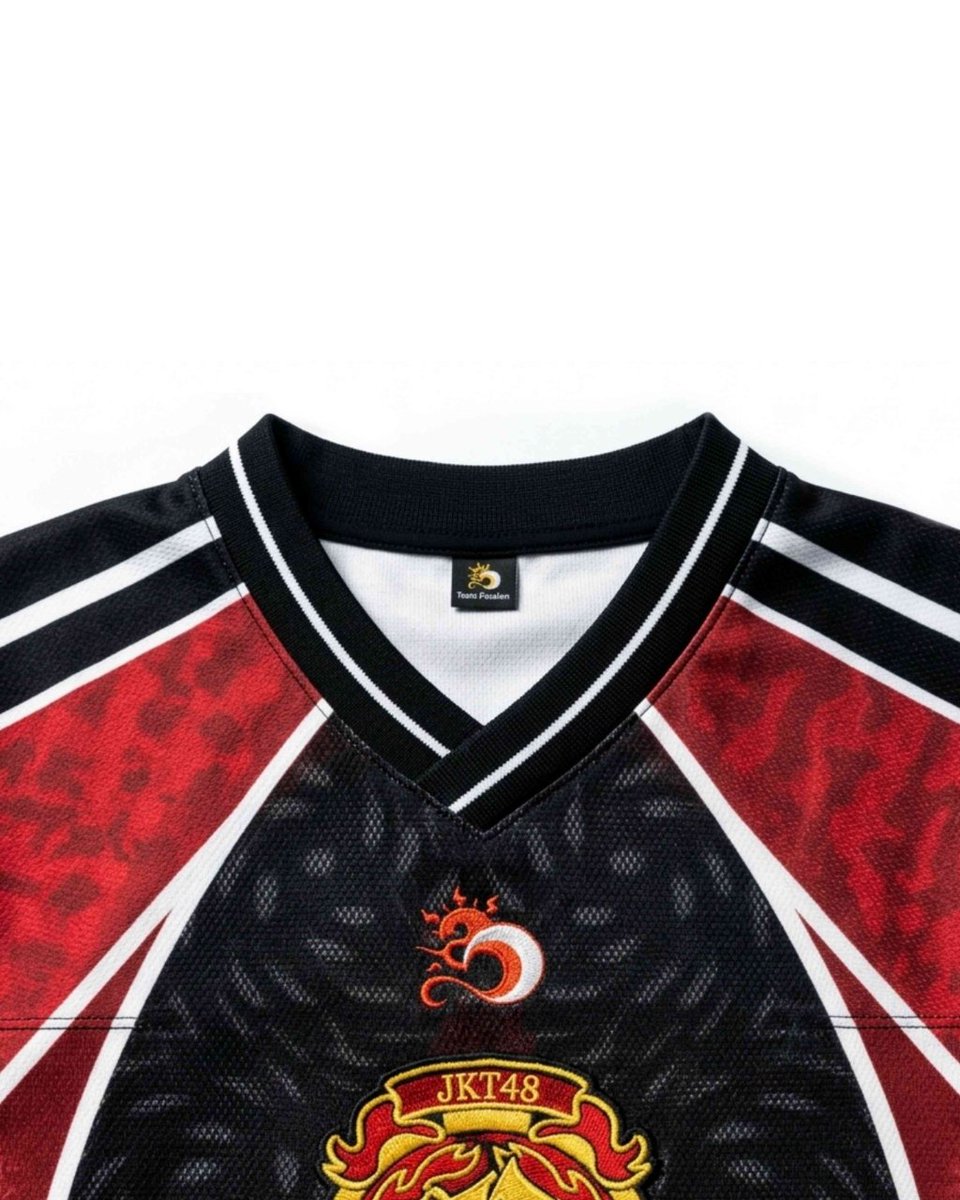 SanShineMerch's tweet photo. SanShine merchandise ( 1/3 ) 
#GuePassion #passiononfire 

Jersey reguler fit
Jenis kain : Benzema
Pola kain Mesh/Jaring
Avaible sizes : S-3XL 
-
You get the freebies (Stiker+Key chain) for 1st 20 pre-orders 
.
🛒 Order on Shopee link in bio

#jkt48 #jkt48newera #jkt48fight https://t.co/at6lJIx9K8