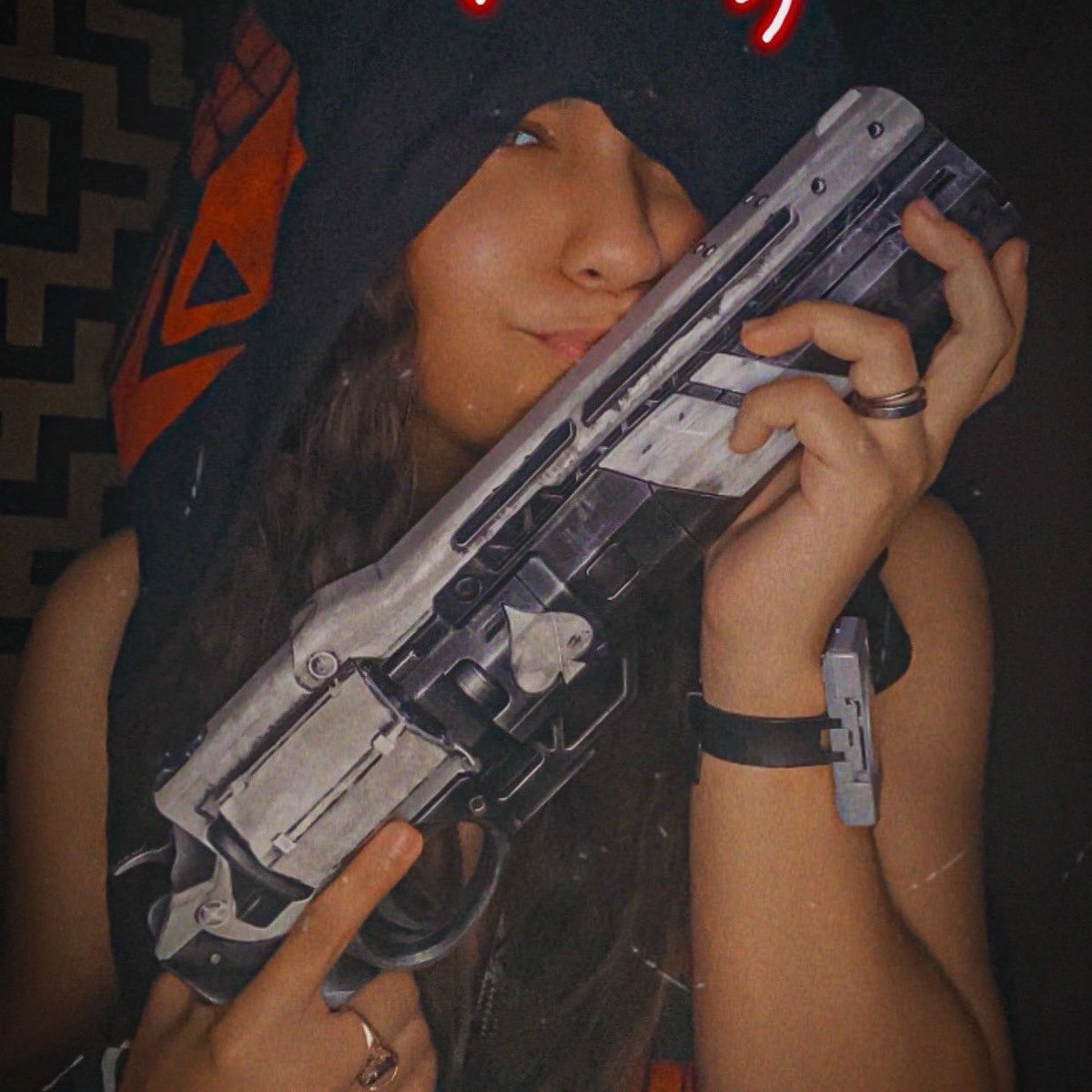 QueenOfSpadesD2's tweet photo. I am deeply in love with the Ace of Spades.
Finding you guys and buying replics of this gun from yall was the best decision of my life. 

Being about to hold my favorite gun still leaves me awestruck. Y'all done such incredible with Ace. I am really thinking of buying a few more cause I can't get enough😍♠️❤️‍🔥