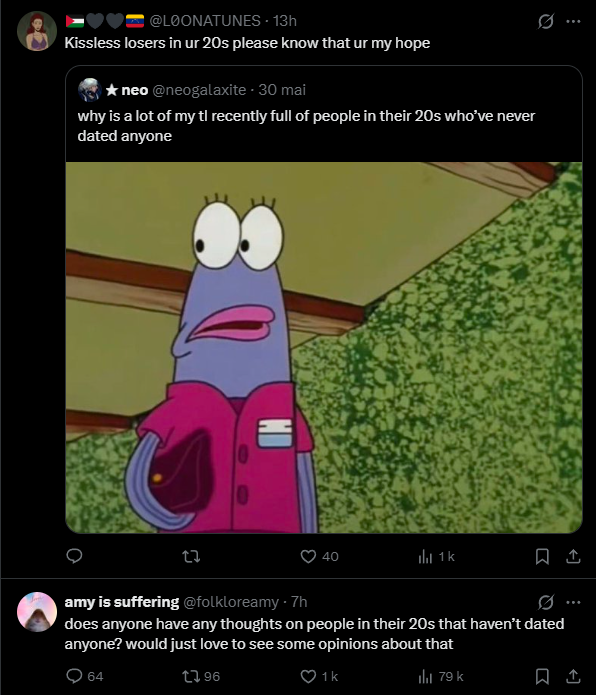 Onesimee's tweet photo. Faut que je change mon algo twitter ça me rend triste :( où sont les memes ? https://t.co/qvvb8AVyXA