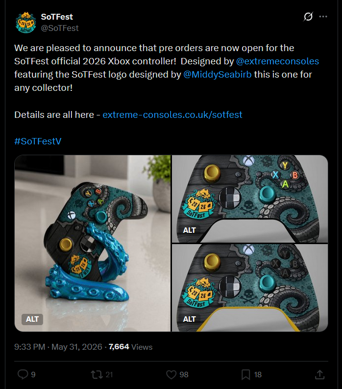 thebsot's tweet photo. for an organization all about showcasing everyone's creativity and art, this controller sure has an interesting design. (see replies) https://t.co/W59CyKqATw