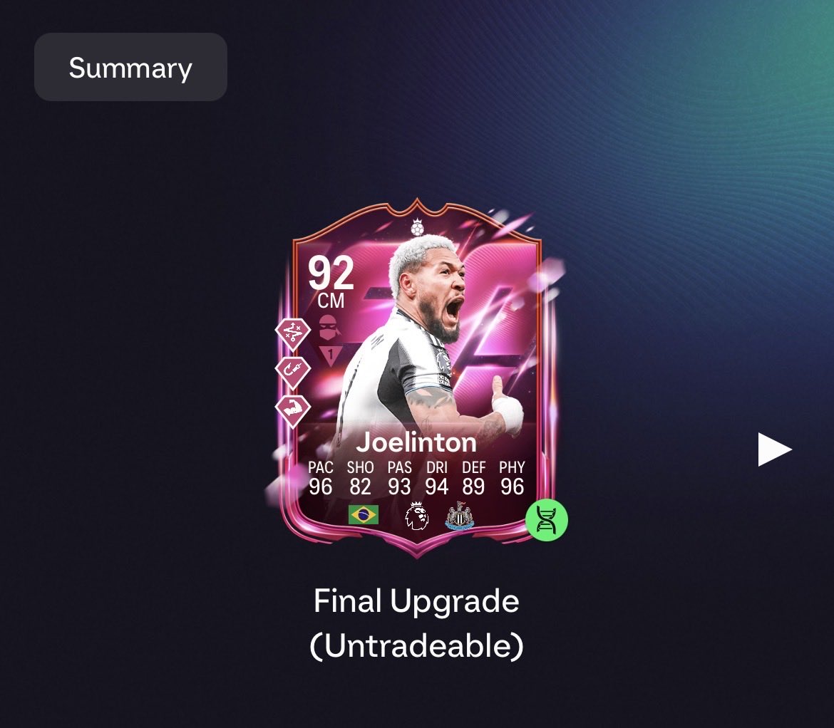 LLDazDel's tweet photo. @elham67_ @FIFA22_INFO Think I’ll stick with my icon version &amp; hold the 91 that fits it https://t.co/fVg4q1epid
