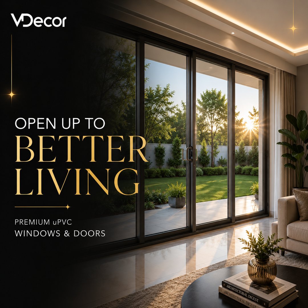 vdecordesign's tweet photo. Upgrade your home with premium uPVC windows &amp; doors from VDecor. ✨

Modern design, energy efficiency, durability, and comfort—all in one solution.

Learn more: https://t.co/KFisdwrezs

#VDecor #uPVCWindows #uPVCDoors #HomeUpgrade #ModernHomes #Architecture #InteriorDesign https://t.co/7WfdU5FEla