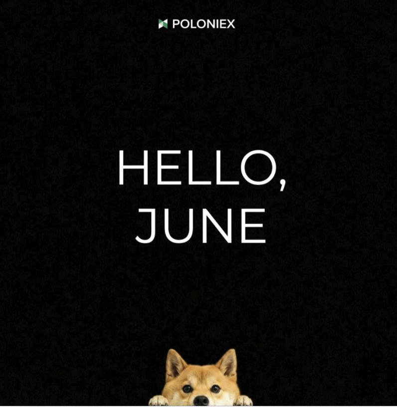 Poloniex's tweet photo. JUNE IS GOING TO BE A GOOD MONTH.
JUNE IS GOING TO BE A GOOD MONTH.
JUNE IS GOING TO BE A GOOD MONTH. https://t.co/RZKpeca9N1
