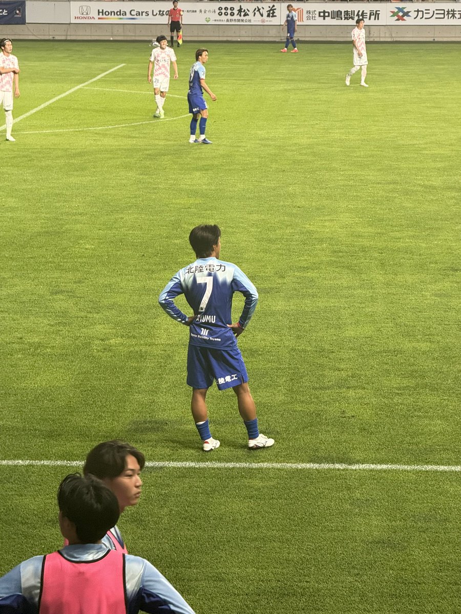 fcb1086's tweet photo. 土曜日はカターレ富山を見に長野のUスタへ
流石のドリブラーワクワクさせてくれました。 https://t.co/kpe5qjdYf6
