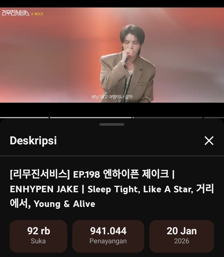 jaketeamid's tweet photo. YOUTUBE REMINDER • 010626

Keep streaming Jake's IDTIO Cover, Special Stage, and Lee Mujin Service yah guys 🥰🫶 Let's work together and reach 1M for Lee Mujin Service and Special Stage ❤️‍🔥

🔗https://t.co/2Akj9YufGf
🔗https://t.co/W3q9vfkEVu
🔗https://t.co/tOYZt4naIl

엔하이픈 제이크
#JAKE #제이크 #ジェイク #ENHYPEN_JAKE #엔하이픈_제이크 
@ENHYPEN_members @ENHYPEN