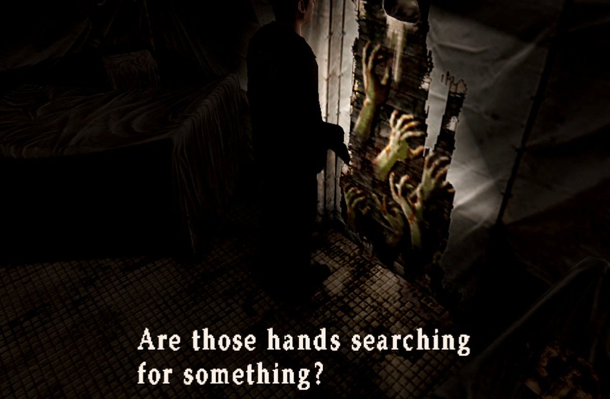 MemoryCardFiles's tweet photo. Silent Hill 2 | PlayStation 2 - 2001 https://t.co/bFxcO5bYnp
