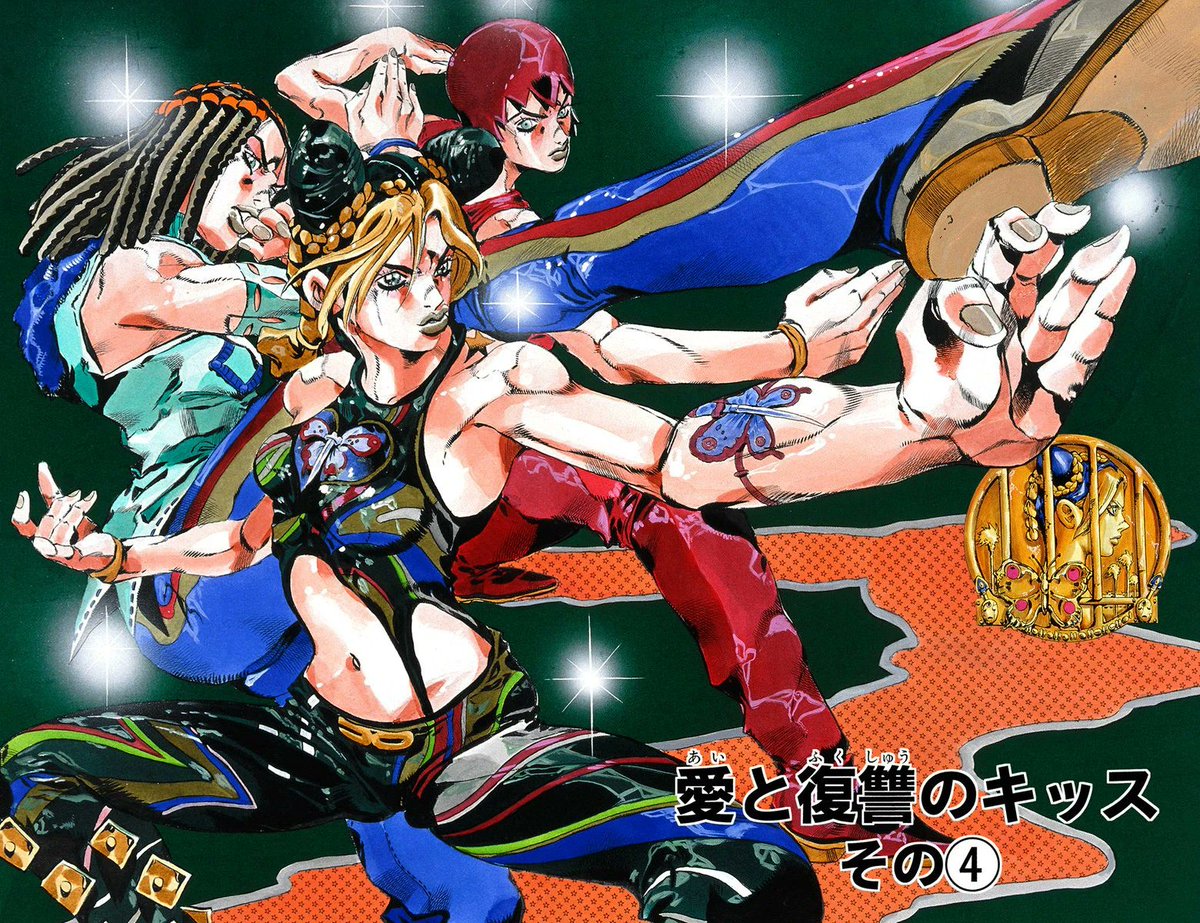 elsiesaurus's tweet photo. happy pride month everyone here is me and my fav trio #jojoselfieday https://t.co/HJdpwNpy5w