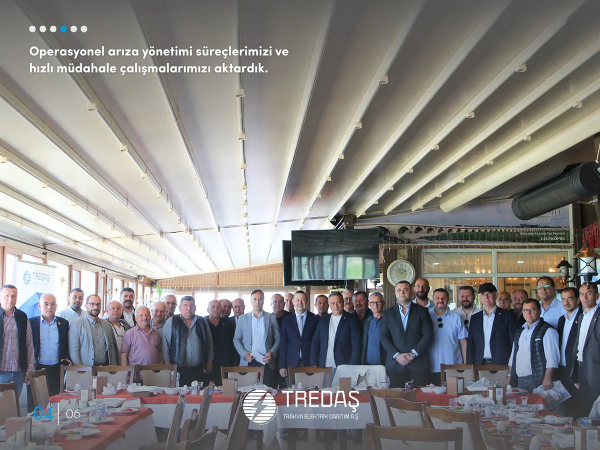tredascomtr's tweet photo. “Muhtar Sürekli Enerji Buluşmaları” kapsamında Edirne'deki muhtarlarımızla bir araya geldik.

Toplantılarımızda 2026-2030 yatırım planlarımızı, enerji altyapı çalışmalarımızı, arıza yönetimi süreçlerimizi ve iletişim kanallarımızı paylaştık. https://t.co/01AYoDzKiq