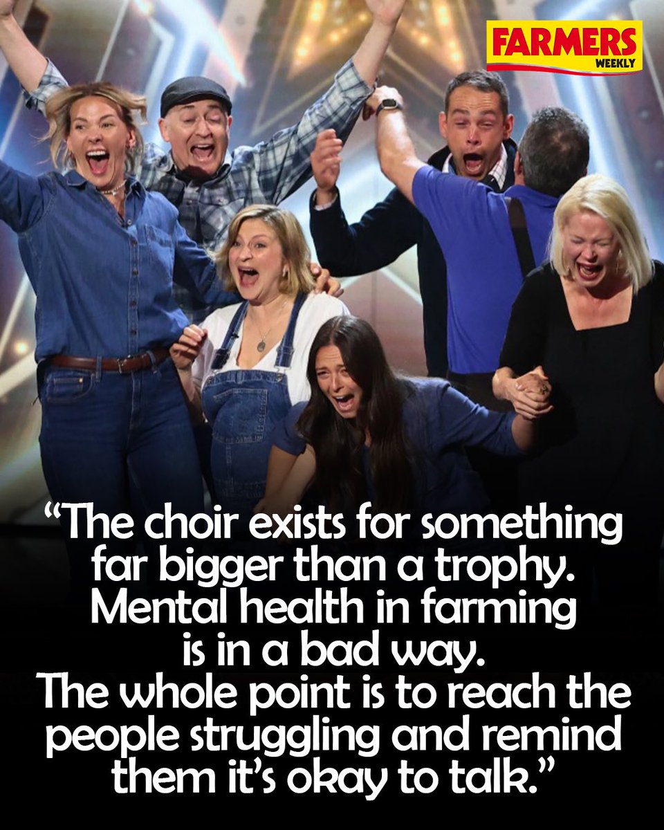 FarmersWeekly's tweet photo. A very special group of farmers. ❤️ https://t.co/U9wiw3PNYn