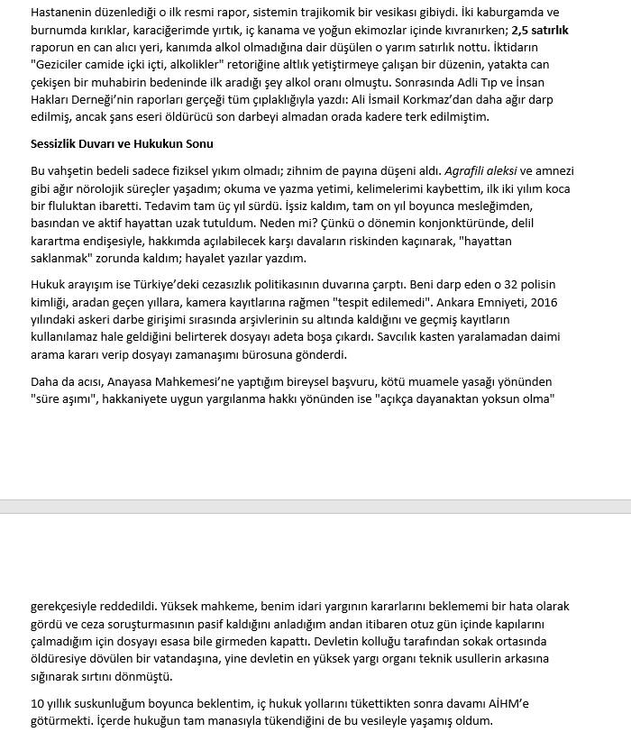 unsalunlu's tweet photo. Bu sabah yayında bir bölümünü okuduğum @_ALALAND_  'in Gezi yazısı. https://t.co/3dJl8XUOGu