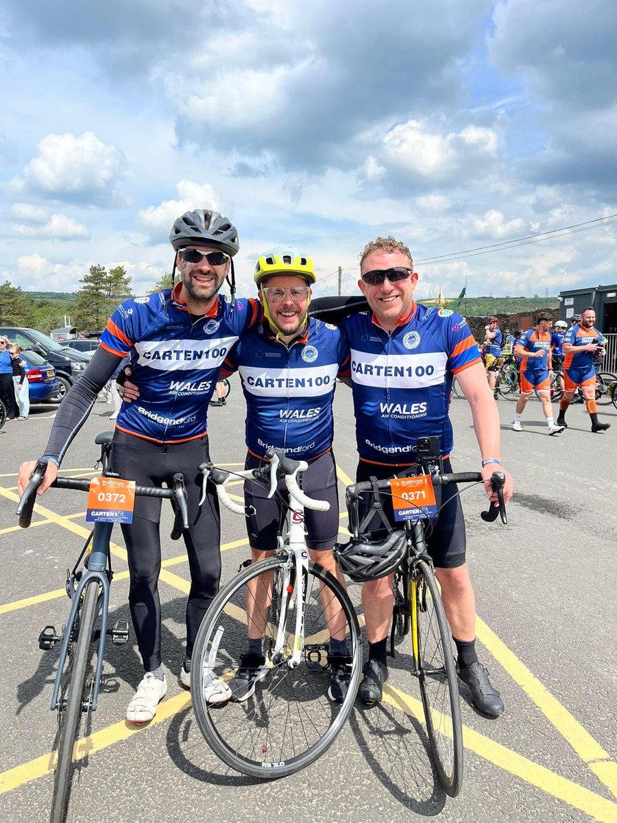 PHA_UK's tweet photo. We're starting off the week by saying a massive thank you to this bunch!
James Thomas and his friends cycled 100 miles from Cardiff to Tenby at the start of May and raised over Β£3,350 in sponsorship β with match-funding coming in too π΄ββοΈ
#TeamPH https://t.co/OMQOtZjgHC
