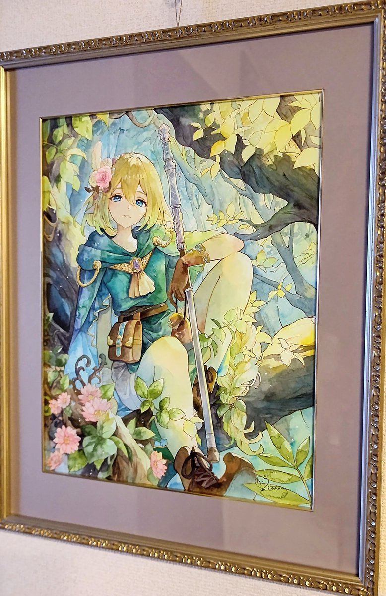 先日行っていたゆゆはる先生（@yuyuharu_1027）の個展 #魔女の研究室
