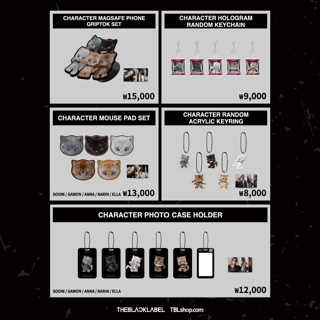 TBL_shop's tweet photo. MEOVV
THE 2nd EP ALBUM [BITE NOW] OFFICIAL MERCH - TBLshop OPEN!
미야오 [BITE NOW] MERCH 상품을 TBLshop에서 만나보세요.

🗓️ PRE-ORDER : 2026년 6월 1일(월) 6:30PM - 2026년 6월 14일(일) 11:59PM (KST)

🔗KR : https://t.co/aRlSsNUDcv

🔗EN : https://t.co/3AhrSPrjpi

🔗CN : https://t.co/feZCLl7aC8

🔗JP : https://t.co/ZgvoXSiGq0

#MEOVV #미야오
#BITENOW
#THEBLACKLABEL #TBLSHOP