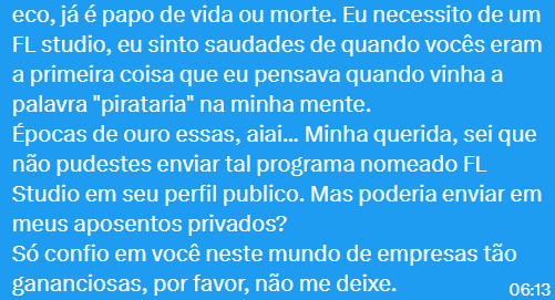 AzulTCyan's tweet photo. @Ecologica3Verde tudo bem... eu entendo. https://t.co/FxWOlLyIyk