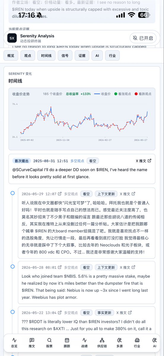 flamemxy's tweet photo. Serenity IREN 坚定的大空头，今天老黄台北把IREN列出来了核心供应商。大家怎么看这个股票，分歧代表机会？ https://t.co/uovEKLQT0W