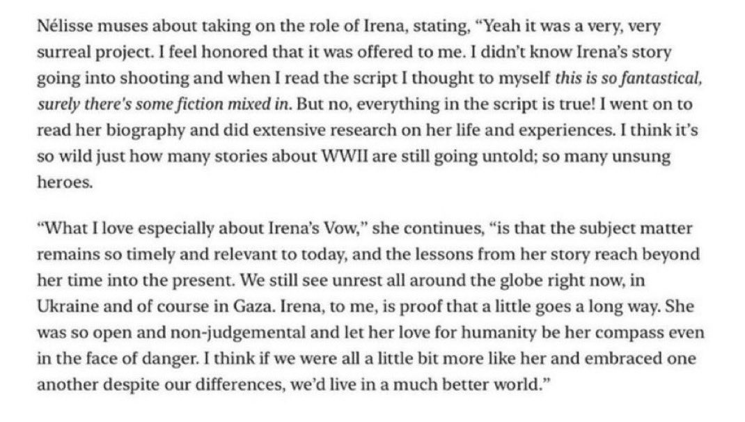 nelissecore's tweet photo. @HudBillie but she isn’t and if you watched the interview and read this, you’d know she’s not “supporting” zionists https://t.co/H4tYGJYMvP