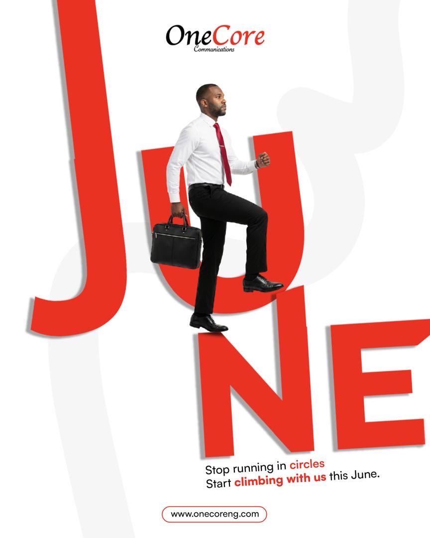 onecorecomms's tweet photo. Welcome to June!✨
Success doesn’t come from standing still, it comes from taking the next step. This month, let’s move forward, climb higher, and achieve more together.
#HappyNewMonth
#onecorecommunications https://t.co/kcL2XG7S5E