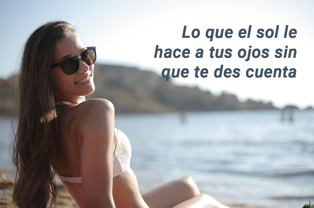 verte_bcn's tweet photo. Con el sol nos ponemos crema y evitamos las horas de más calor. Con los ojos, casi nadie toma precauciones. La radiación ultravioleta también los afecta, y en muchos casos se puede prevenir con unas buenas gafas de sol. 
https://t.co/lLZseKZdl8 https://t.co/c1fmsG4yZb