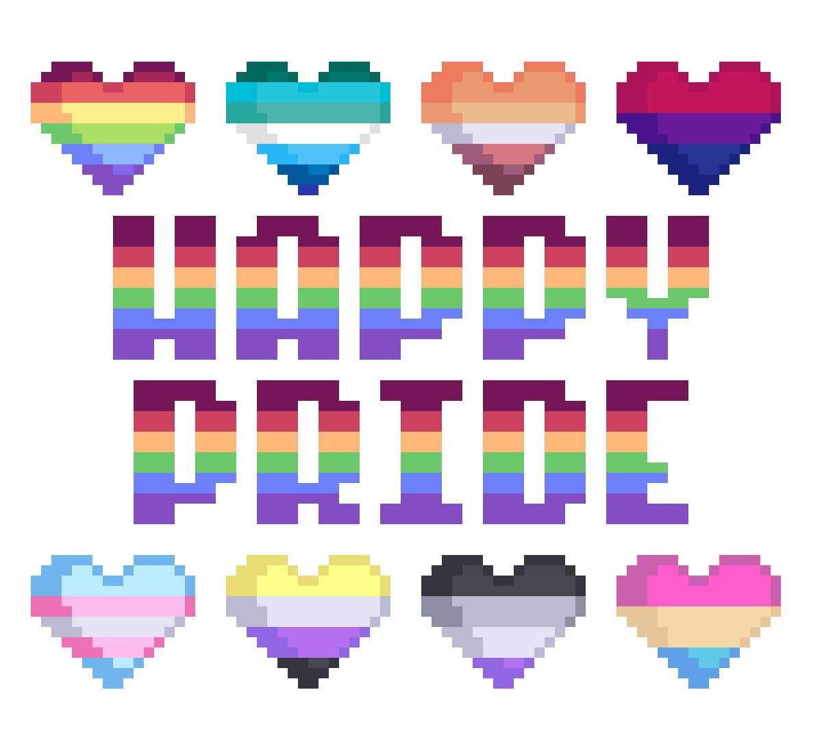 RafaGars's tweet photo. Happy Pride Month everyone!! 🏳️‍🌈🌈✨💖✨ https://t.co/TuiO1sSxZO