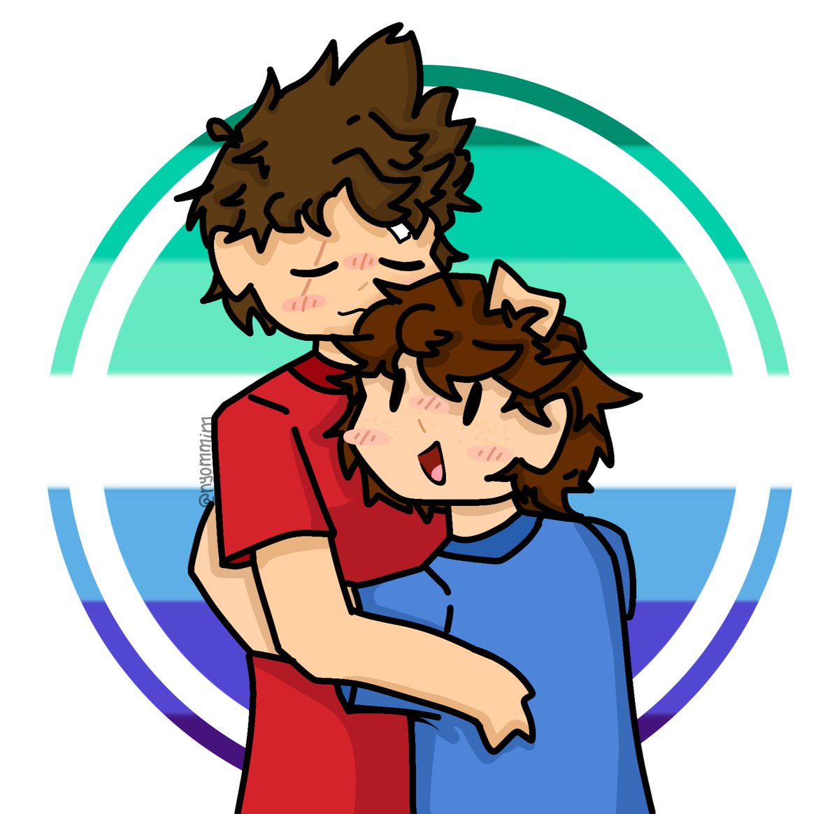 Nyommim's tweet photo. Happy Pride Month!🏳️‍🌈 https://t.co/MZLR3rLvwW