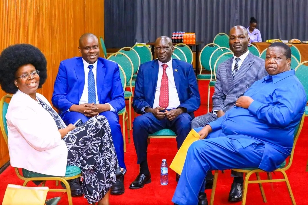 resttvuganda's tweet photo. Newly appointed ministers named by President Yoweri Kaguta Museveni last week have appeared before Parliament’s Appointments Committee for vetting
The process is aimed at assessing whether the nominees meet the required qualifications for the positions they have been appointed to https://t.co/OvTqZDNlbk