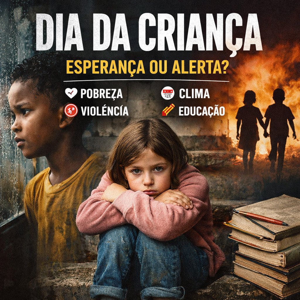 Magazine_W's tweet photo. O Mundo está a ouvir as crianças? Os dados de 2026 dizem que ainda não.

Saúde, pobreza, violência, clima — tudo conta.

As crianças são o futuro, mas precisam de presente.
#DireitosDasCriancas #WMagazine #Portugal #Noticias #BelisaGodinho https://t.co/ROVaFAllZI