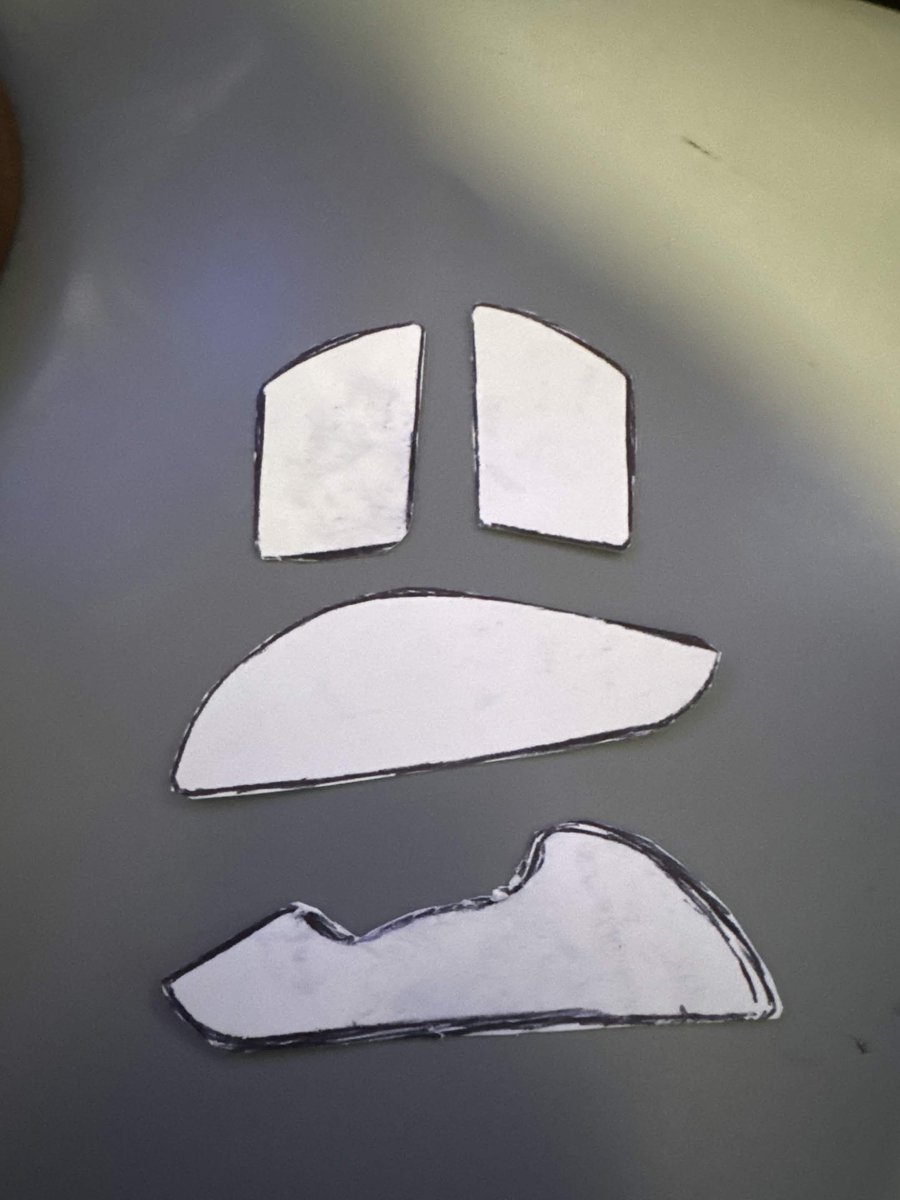 TwitchScators's tweet photo. Making stencils for my mouse grips cos i had to buy a diy sheet ( im using very bad tools forgive me please) https://t.co/p01qxdrxb0