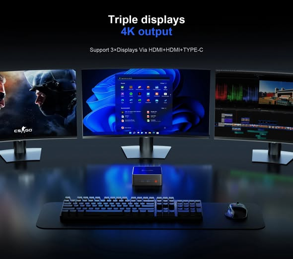 bmpg289's tweet photo. MLLSE G1 Mini PC Review

- AMD Ryzen 5 5500U, 6C/12T, up to 4.0 GHz,
- GPU: AMD Radeon Vega 7 @ 1800 MHz
- RAM: 16 GB DDR4-3200, 2× slot
- Storage: SSD M.2 2242 NVMe 512GB
- WiFi 5 + BT 4.2 + LAN
- Dimensions 106×114×44 mm, 0.42 Kg

More Info: https://t.co/Qgf78iNx3J https://t.co/hs7AQE6Xja