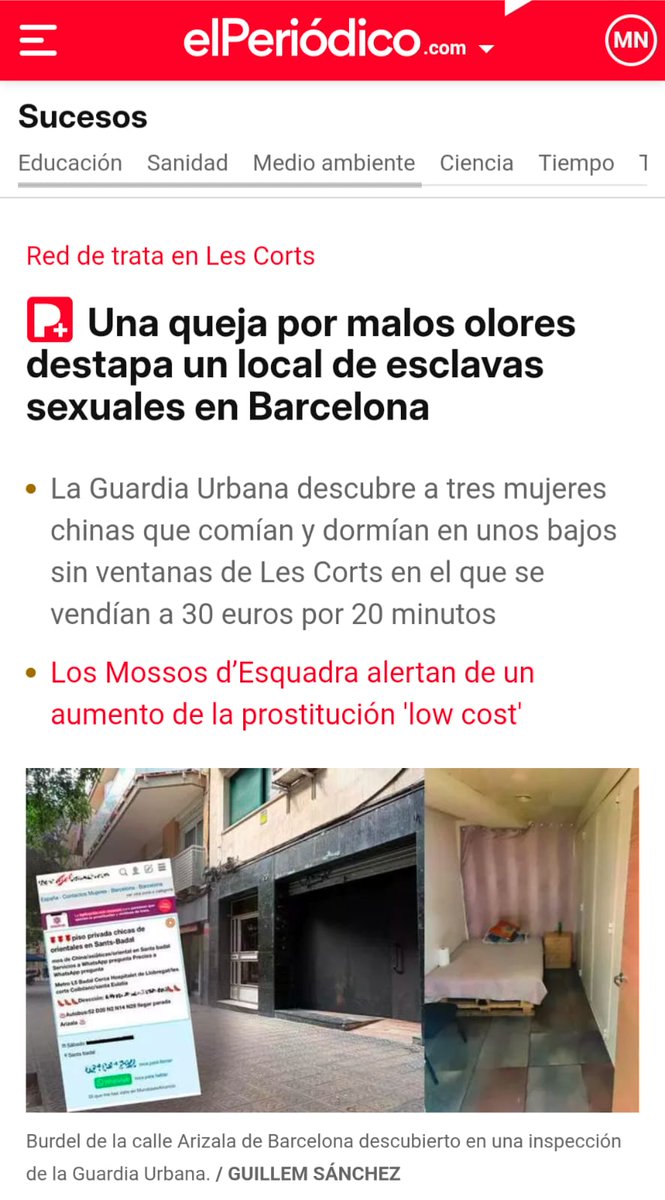 RegeneremnosStJ's tweet photo. 👌@guillem_sm, @RegeneremnosStJ ha seguit amb gran interès el documental #laFugida3cat sobre #abusos #sexuals👏
https://t.co/6Pyqh6OHL6
⛔️ De l'article signes a @elperiodico de les #dones explotades com #esclaves #sexuals avui alliberades a Barna, preguem esmeneu "se vendían" 🙏 https://t.co/4he2IQztFP