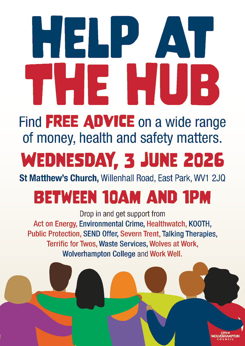 WVProtect's tweet photo. A range of Services will be available to answer your health, safety and financial questions and offer assistance this Wednesday in East Park. Please see the poster below for details. https://t.co/rkAPkg39ni
