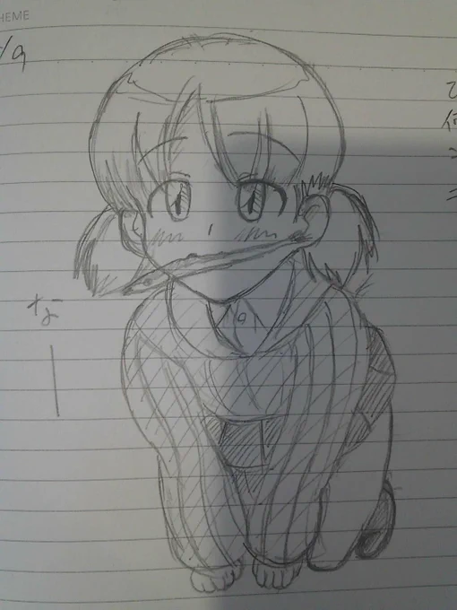 ミカが手を出すと噛まれそうな……w 