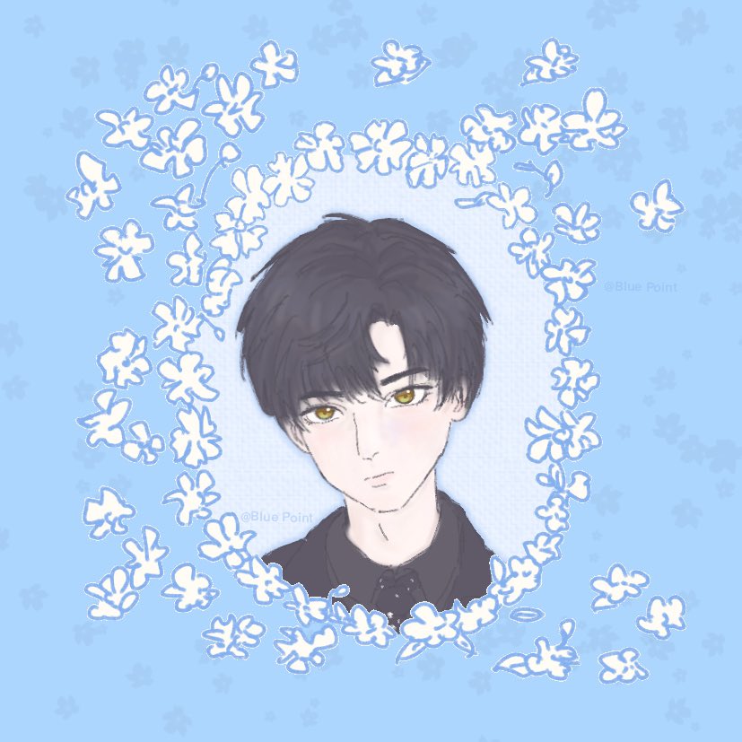 BluePoint_111's tweet photo. 花儿与少年

旧主题新画，参考了书封。

#黎深 #zayne #恋与深空 #loveanddeepspacezayne #loveanddeepspace https://t.co/bUkiug6fOu