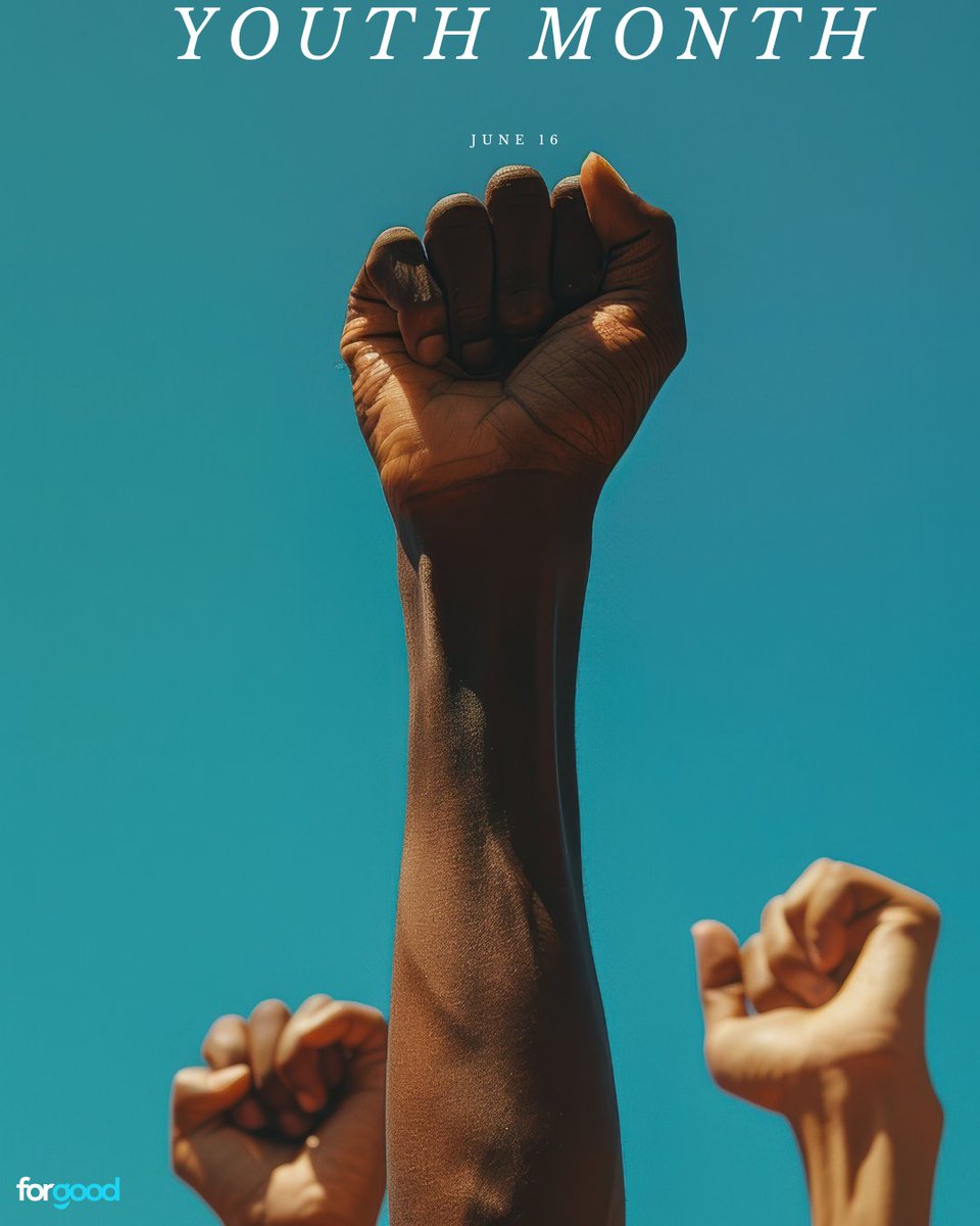 forgoodSA's tweet photo. Your good matters. Your time matters.
 
This Youth Month, discover what #FindYourGood means for you. 

Share this post &amp; find opportunities at https://t.co/wI2JC41Qdj https://t.co/D04ux0G6ow
