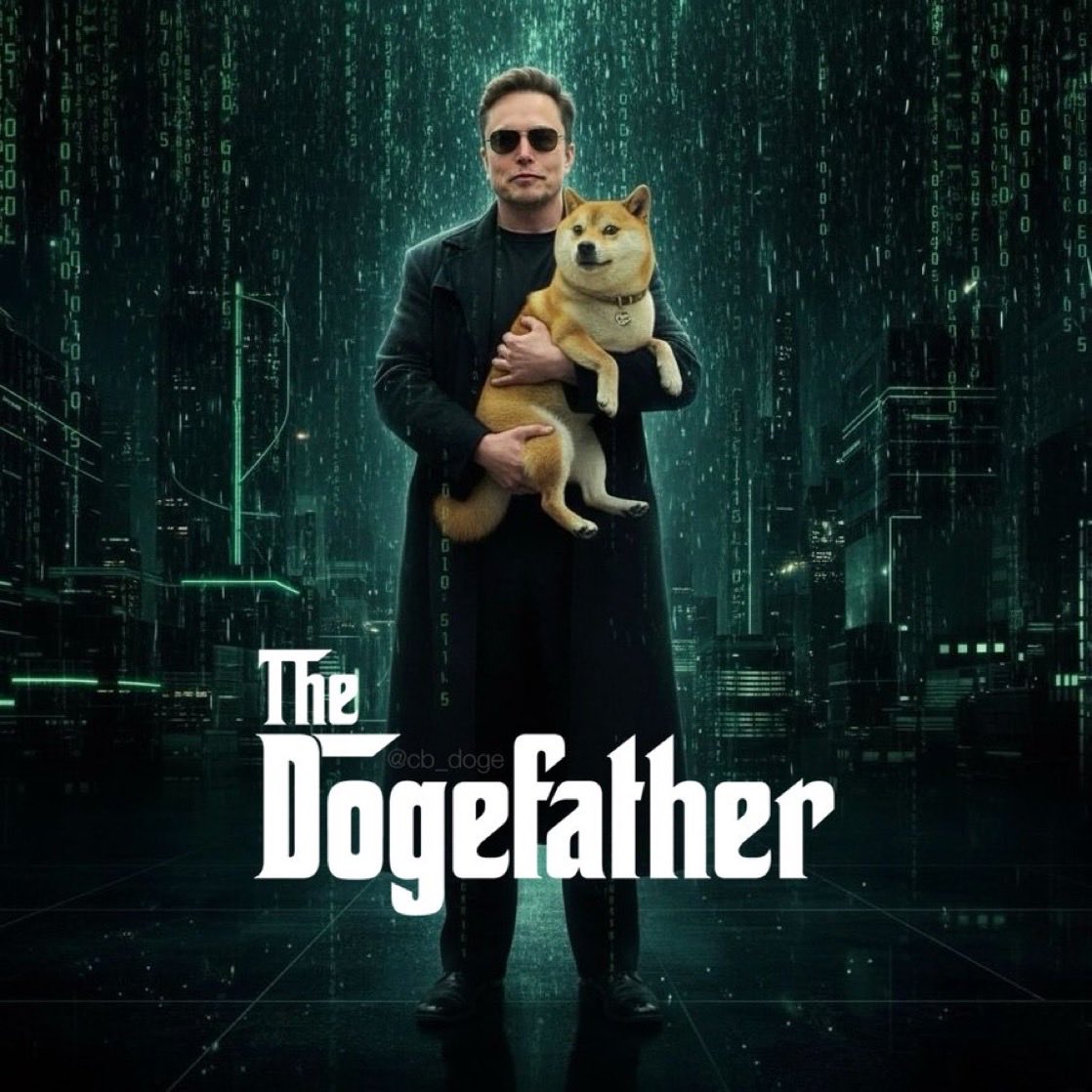 DeepBlueCrypto's tweet photo. @cb_doge The Dogefather https://t.co/VMvqBsfIwA