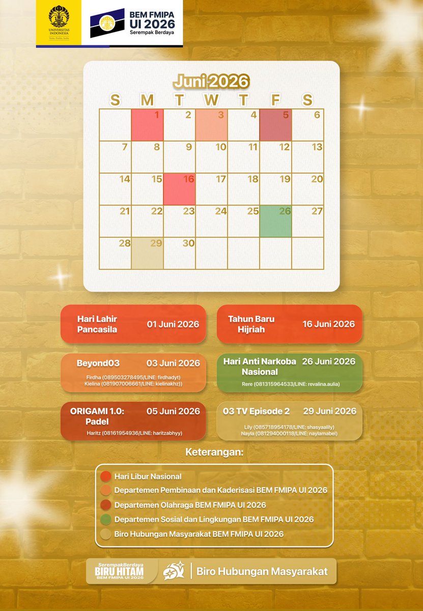 bemFMIPAUI's tweet photo. Kalender Biru Hitam: 
halooo👀👀🤠😜☝🏻 https://t.co/1NsYFHq2Ou
