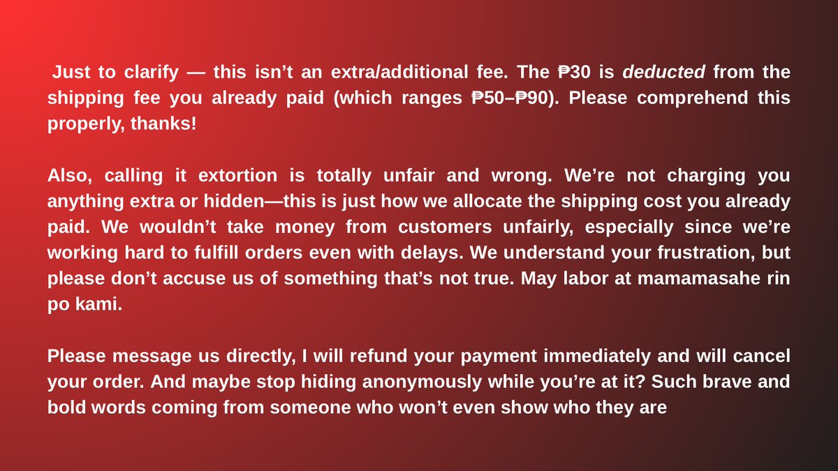 bansilogsofc's tweet photo. This is to clarify, simply to ensure transparency and trust. https://t.co/S8OF12zGFY