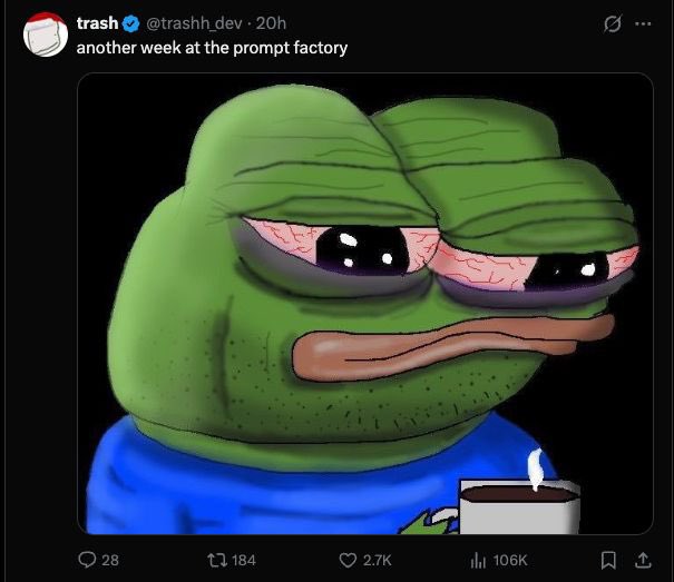 Kiryous's tweet photo. happy monday to all prompt factory workers https://t.co/69iI2pWObv