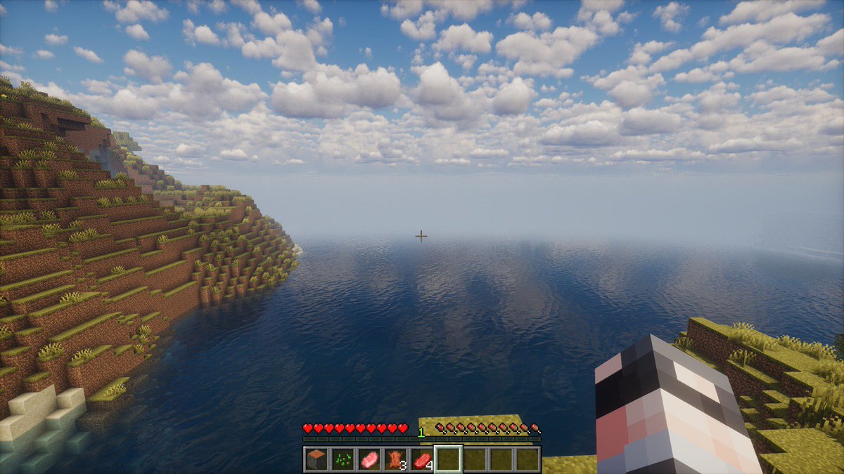 aaruukaaa's tweet photo. finally got to play minecraft with shaders, and somehow it looks even better than i imagined. also this rover skin looks so damn good asjdjsjaj https://t.co/h2C28g09gS