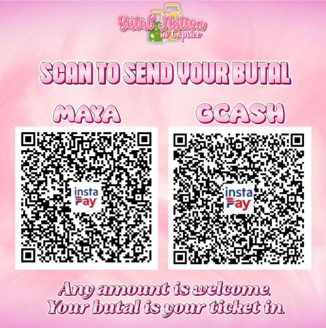 BNNCaprice's tweet photo. We said we're back—now it's time to come home again, Butallions.
The doors to our new home are finally open! To enter, simply send your butal. Any amount is welcome—because no butal is too small when it's given with love and support for Caprice. Comment your proof with watermark. https://t.co/YPllEjYNtJ