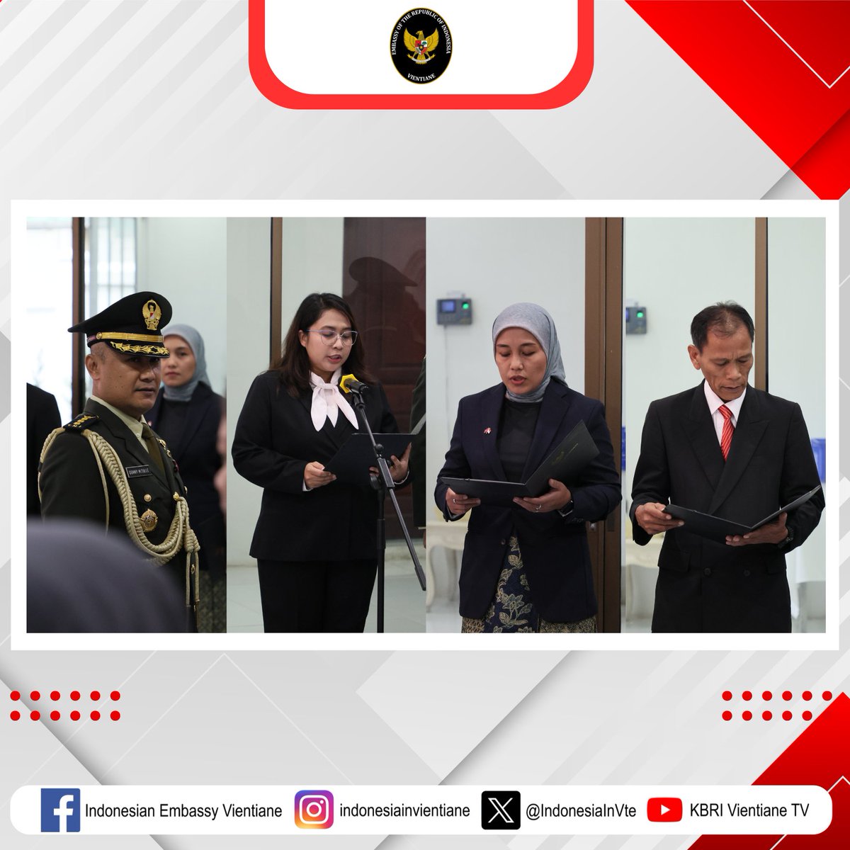 IndonesiaInVte's tweet photo. On 1 June 2026, we commemorate Hari Lahir Pancasila (Pancasila Day), the philosophical foundation that has united Indonesia through its rich diversity for generations. 
#PancasilaDay
#HarlahPancasila2026 #UnitingTheNation #WorldPeace #UnityInDiversity #Indonesia #PeaceBuilding https://t.co/zzW63J1rcW