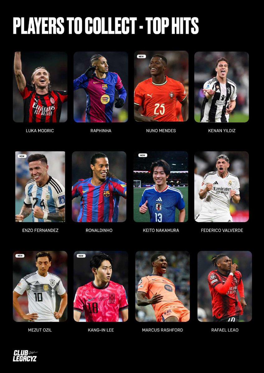 製品情報】 2026年6月19日 発売予定 ⚽2026 CLUB LEGACYZ ICONS 4TH