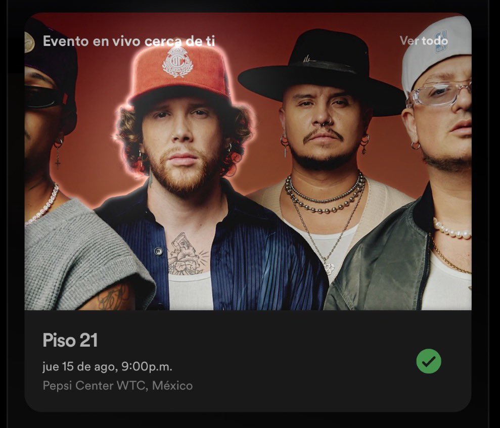1denysolis's tweet photo. En el 2024 tome una captura de esta foto en Spotify, por el outfit de Dim, así que si; solo quiero resaltar a @dimpiso21 de @piso21music, por verse tan increíble usando una gorrita de los poderosisimos diablos rojos del @TolucaFC 👹😮‍💨😈 https://t.co/jblGw1ToUB