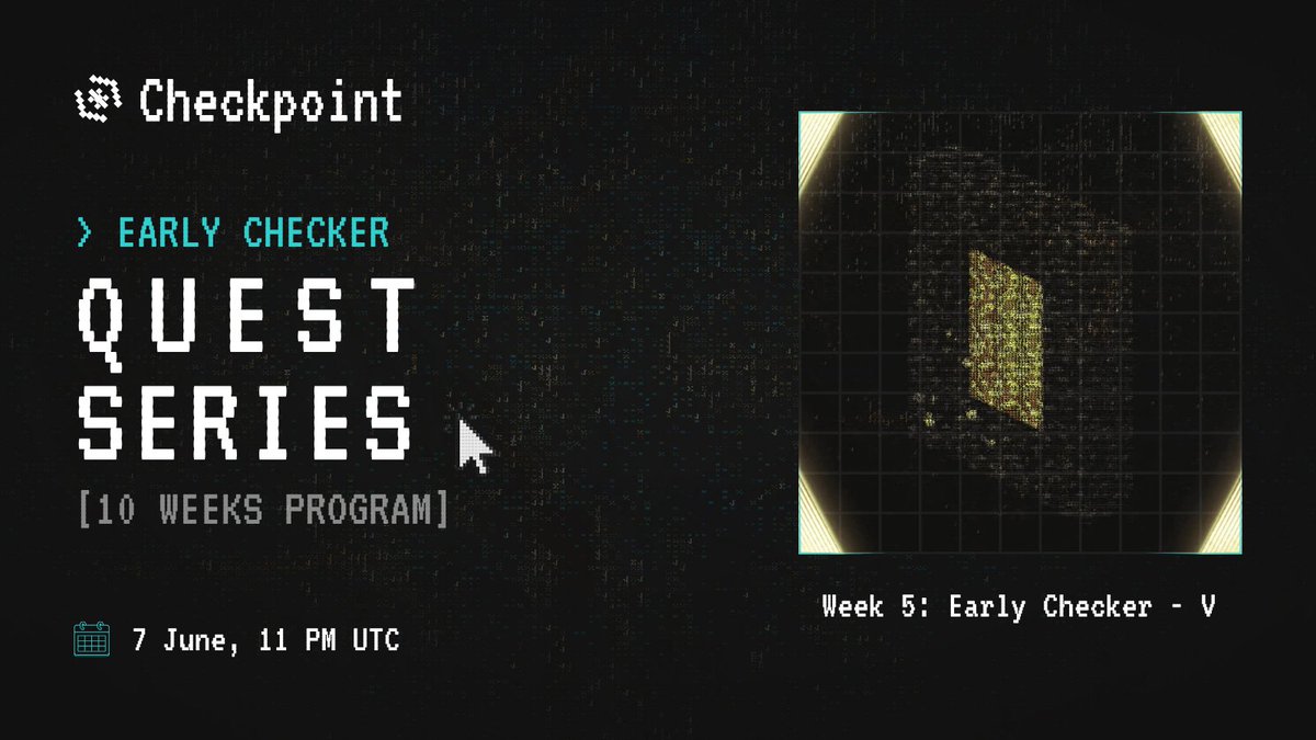 CheckpointEX tweet picture