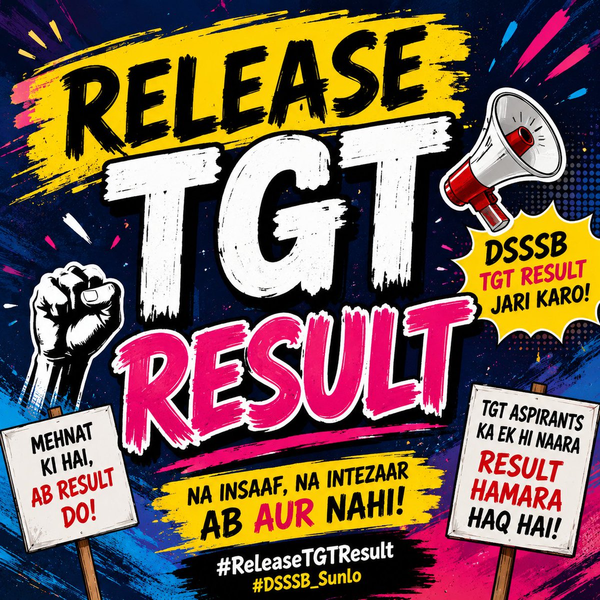 Sumanbb233018's tweet photo. @dsssbofficial Today is 1 June,  We've already patiently waited for more than 2.5 years. This is not a small delay; it has impacted thousands of aspirants. 
Keep ur promise &amp; release the results today. #Releasetgtresults
@dsssbofficial @LtGovDelhi https://t.co/g28yurE6SL