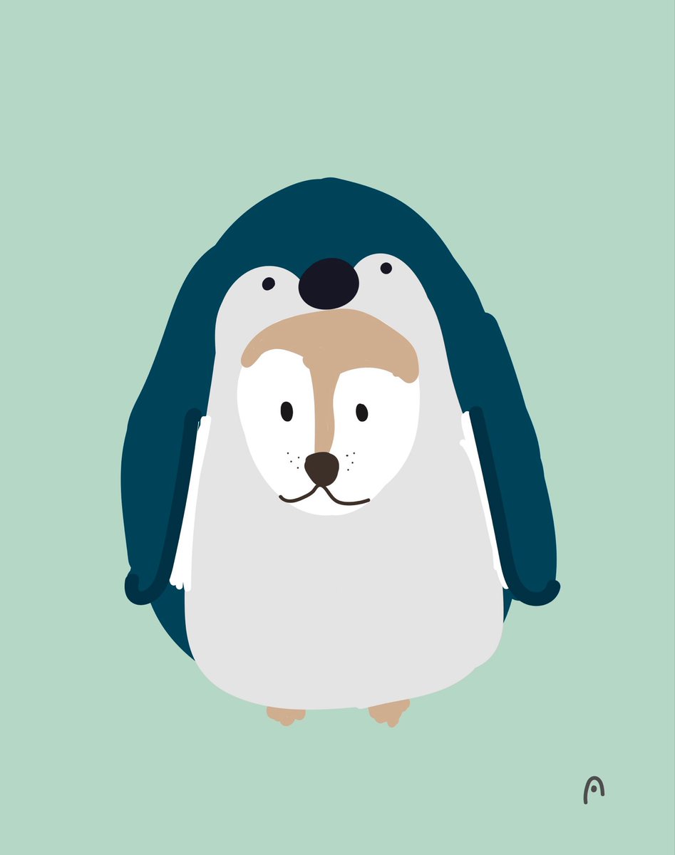 ponpun_asuka's tweet photo. ペンギン🐧柴犬🐶が可愛すぎ。
#illustration
#drowing
#sketch
#doodle https://t.co/clC0q0La90
