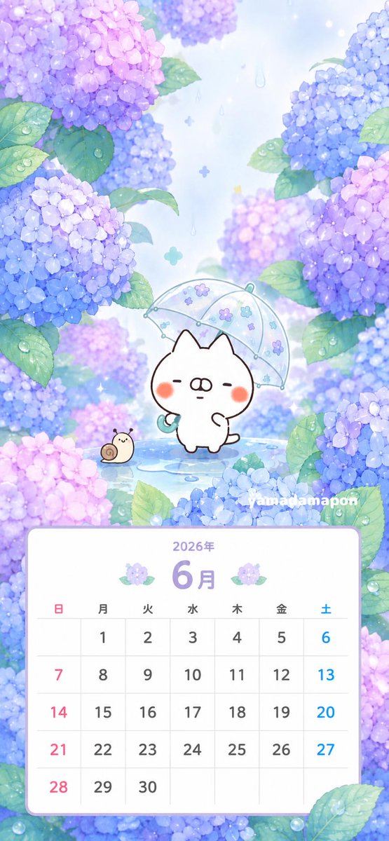 poomapon's tweet photo. ★6月の壁紙配信★  

お好みに合いましたらどうぞ☺️ https://t.co/Z5Ocu14GPK