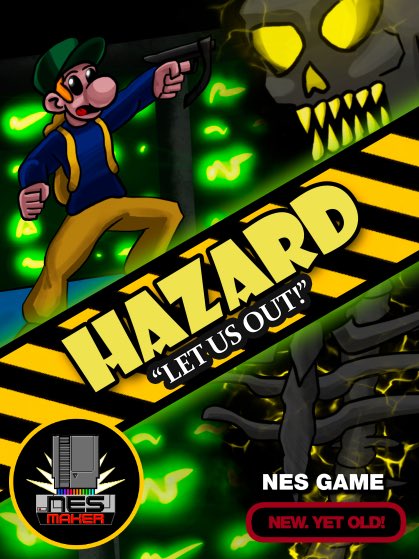 dale_coop's tweet photo. Hazard: Let Us Out!
Help Hazard and his friends escape a mysterious laboratory in this charming puzzle-platform adventure.
Developed by Gilbert Vera (Ultimate Gil).
Part of the New 8-Bit All-Stars Bundle!
🎮 https://t.co/IgzgMWO6Ar
⭐️ https://t.co/ex4Qx4MY9v
#N8ABundle #NES #Homebrew #nesdev